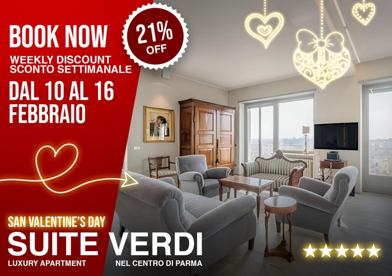 Suite Verdi ! San Valentine'S Day - Book First ! Πάρμα Εξωτερικό φωτογραφία